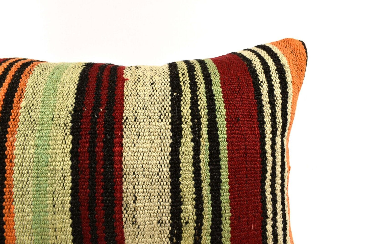 16x24 Kilim Pillow Cover Handmade Vintage Anatolian Lumbar Cushion Cover 4766