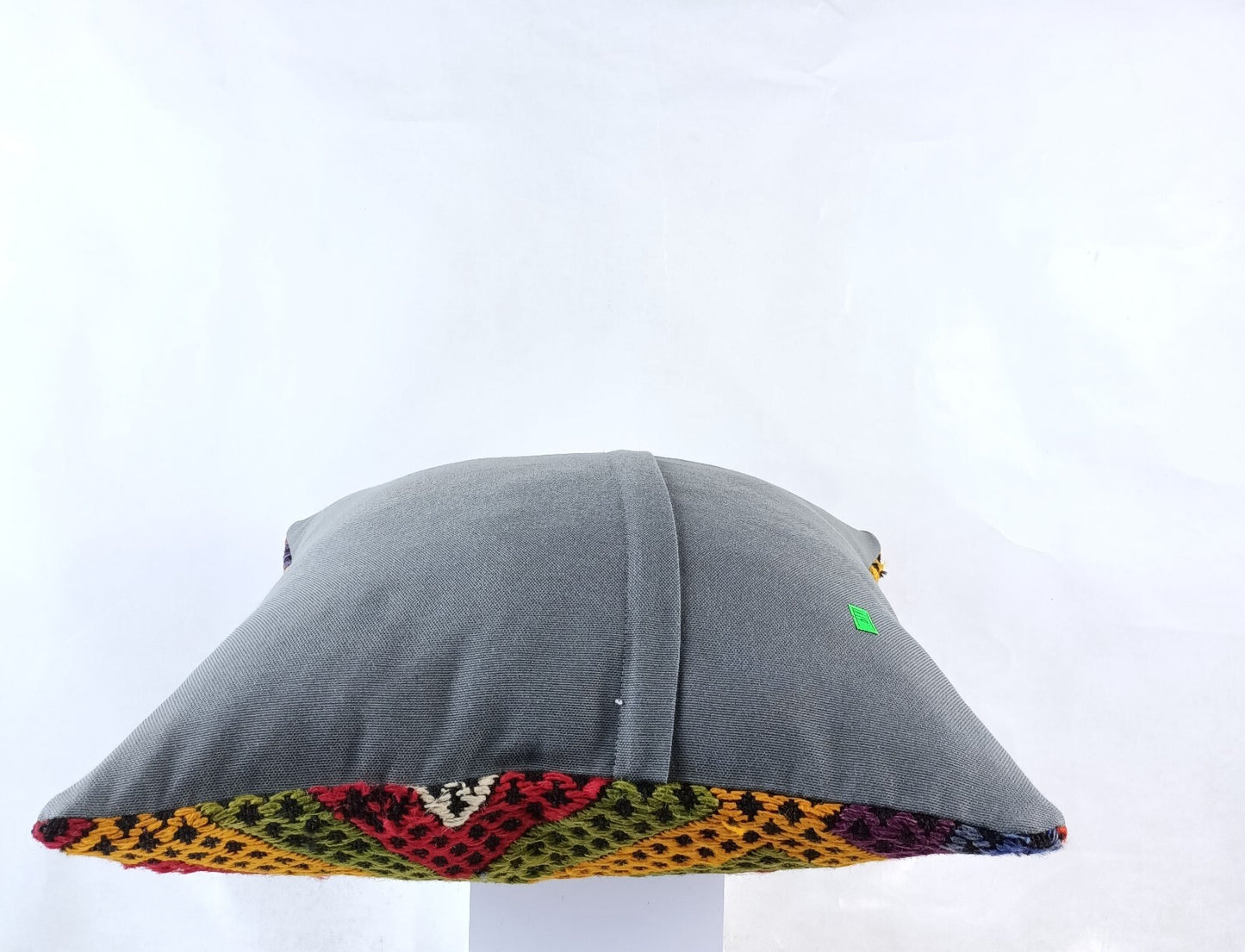 18"x18" Kilim Pillow Cover  Handmade Turkish Vintage Cushion Tribal Lumbar 1819