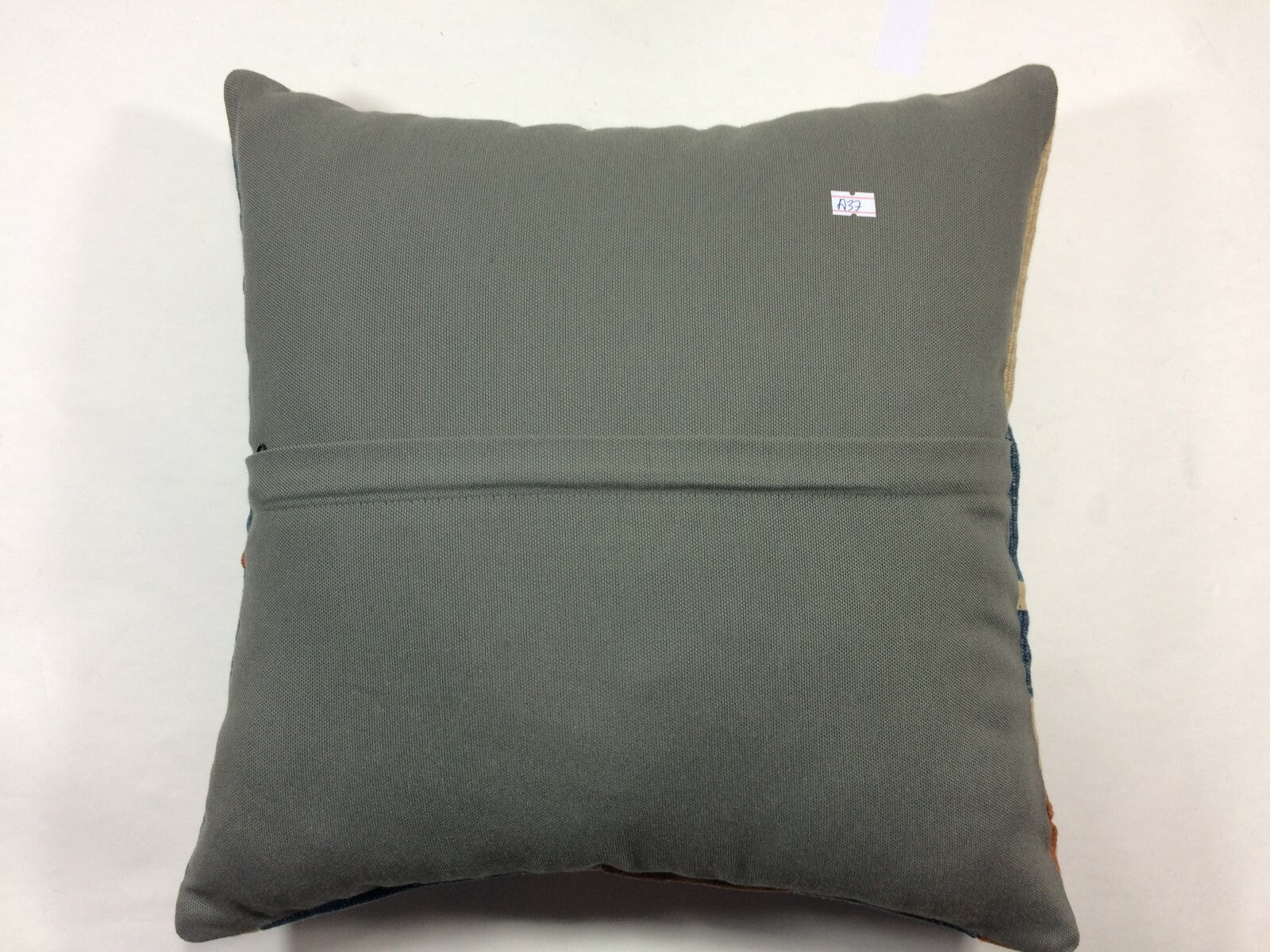 18"x18" Kilim Pillow Cover  Handmade Turkish Vintage Cushion Tribal Lumbar A37