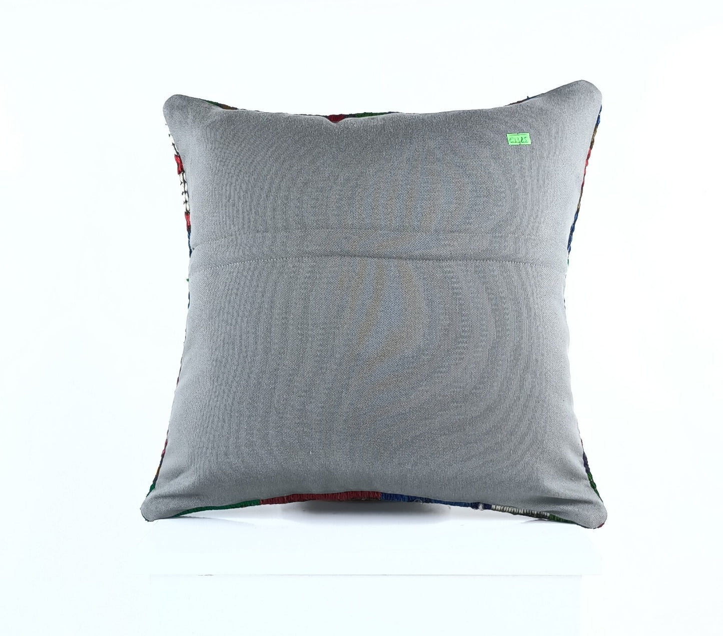 18"x18" Kilim Pillow Cover  Handmade Turkish Vintage Cushion Tribal Lumbar E1385