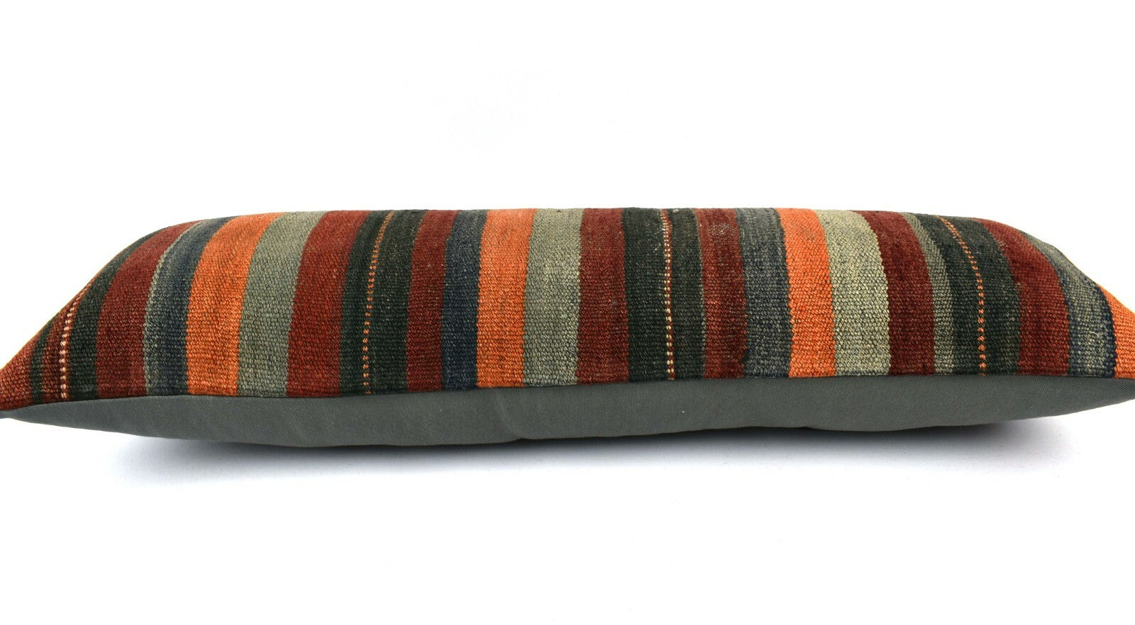 Kilim Pillow Cover 12x36 Handwoven Ethnic Vintage Handwoven Kilim Cushion A3240