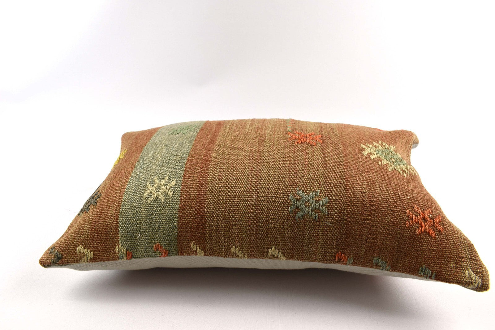 16x24 Kilim Pillow Cover Handmade Vintage Anatolian Lumbar Cushion Cover 4756