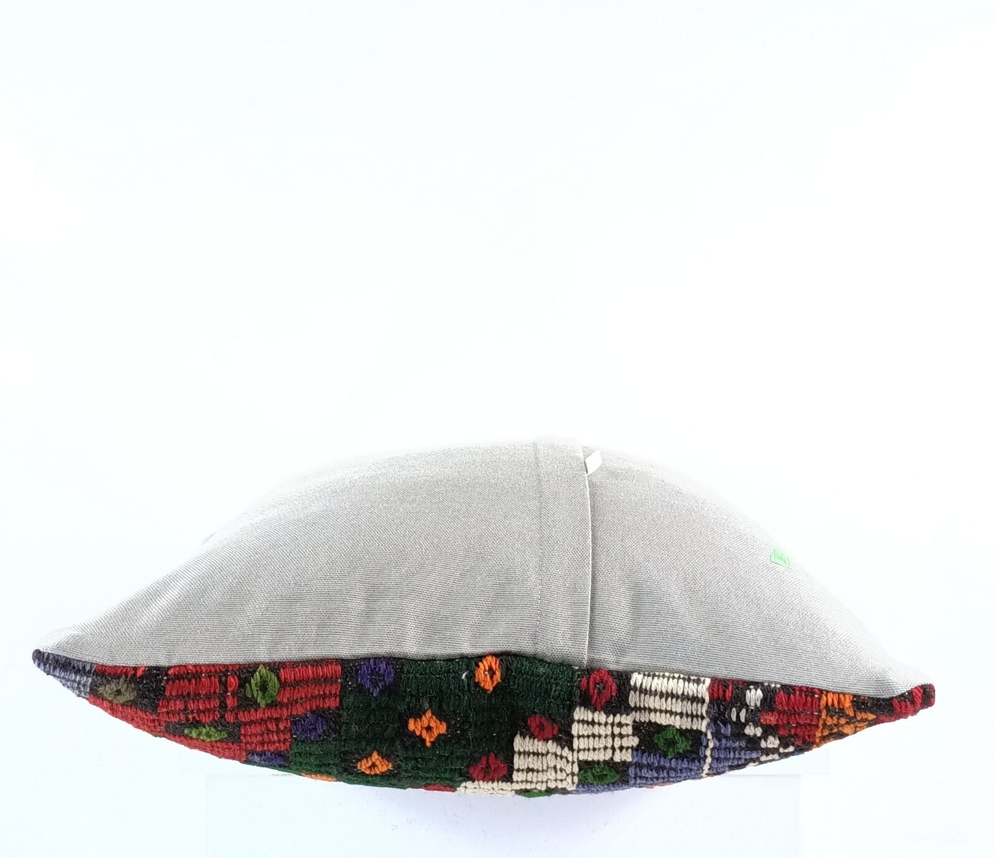 18"x18" Kilim Pillow Cover  Handmade Turkish Vintage Cushion Tribal Lumbar E1375