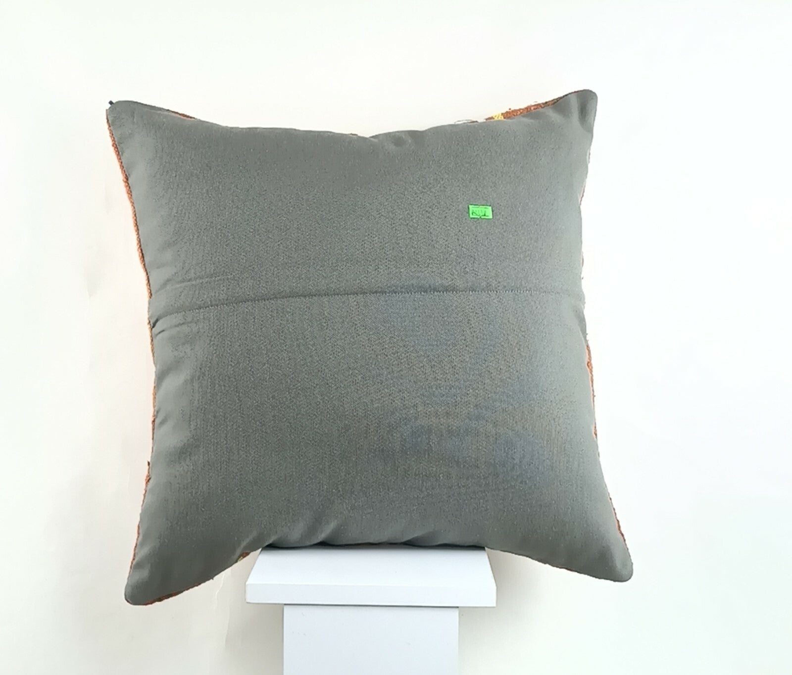 Kilim Pillow Cover 20x20 Home Decorative Handmade Ethnic Oushak Rug Pillow A1238