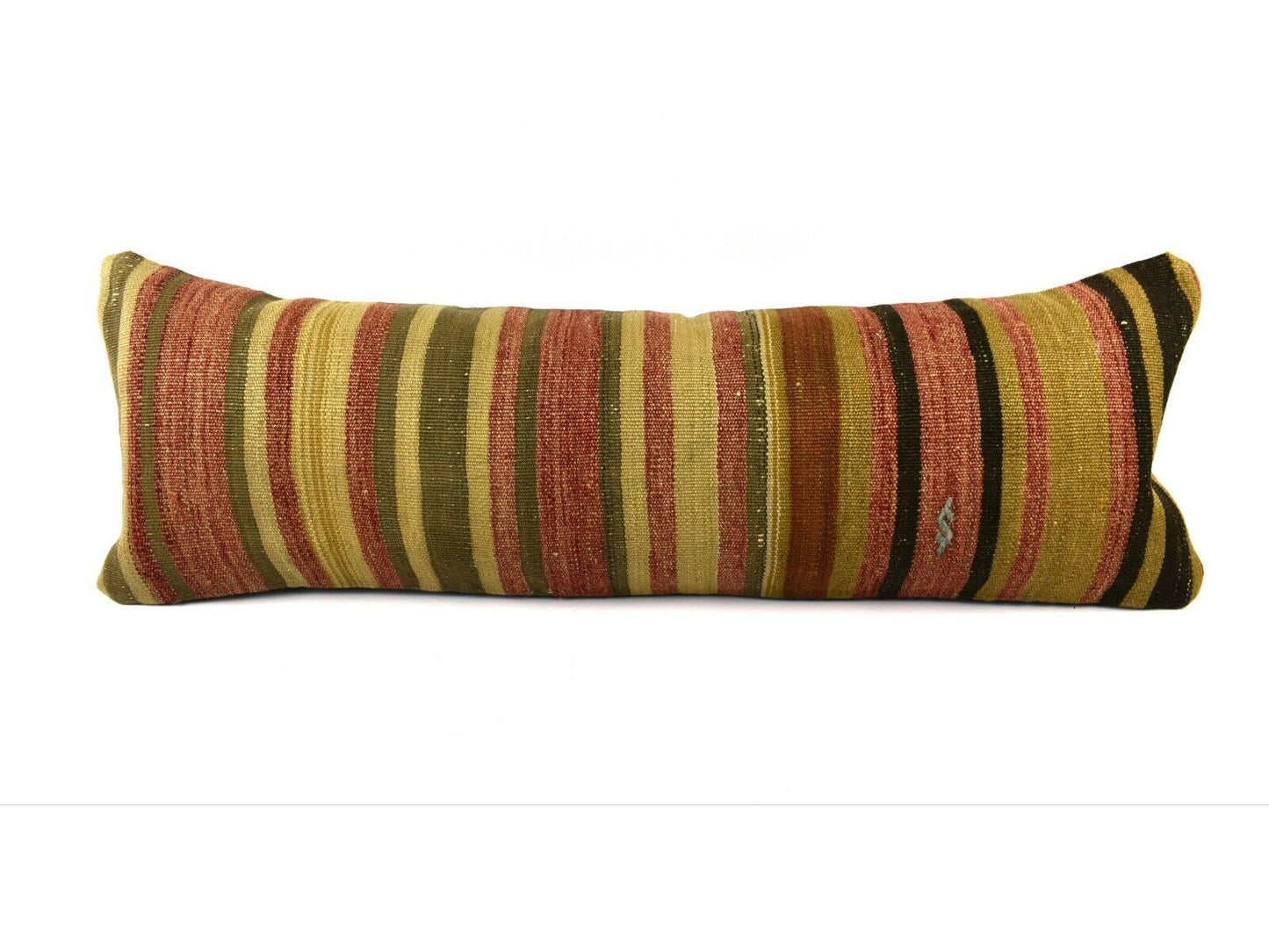 Kilim Pillow Cover 12x36 Handwoven Ethnic Vintage Handwoven Kilim Cushion A3233