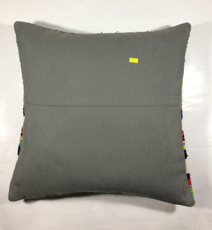 20x20 Kilim Pillow Cover Handmade Vintage Oushak Kilim Cushion Cover 256