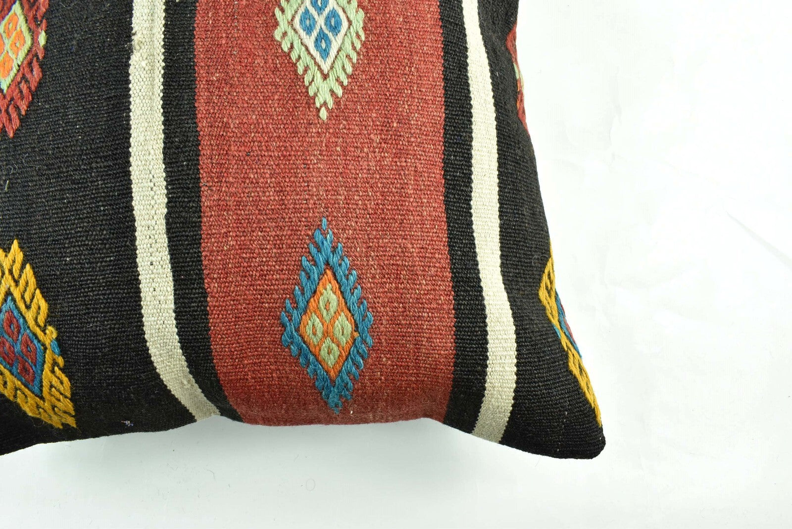 20x20 Kilim Pillow Cover Handmade Vintage Oushak Kilim Cushion Cover 2942
