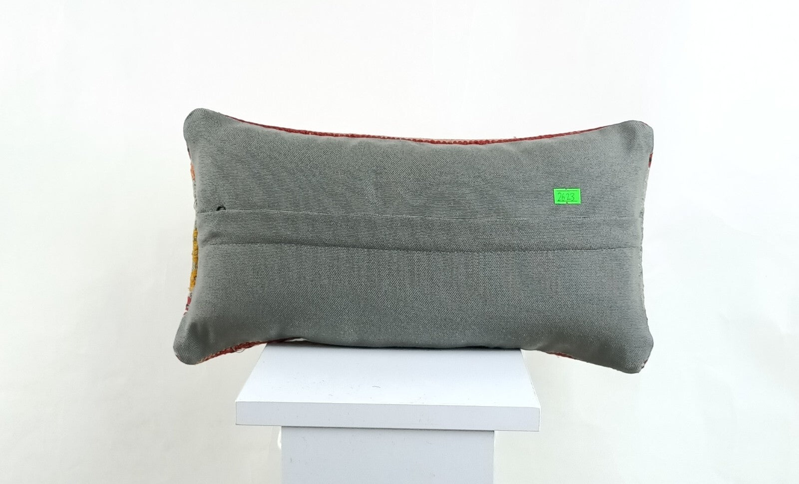 Turkish Cushion Cover 8"x16" Handmade Vintage Boho Ethnic Throw Pillow Case 2623