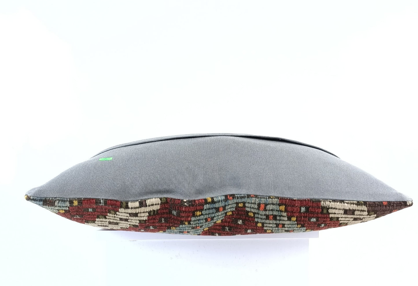 Kilim Pillow Cover 16x24 Tribal Vintage Turkish Carpet Lumbar Pillow Cover 1968