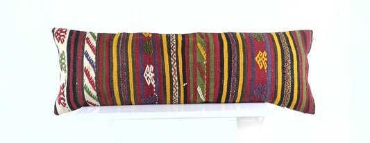 12x36 Ethnic Rug Pillow Decorative Vintage Faded Carpet Boho Cushion Cover 2017