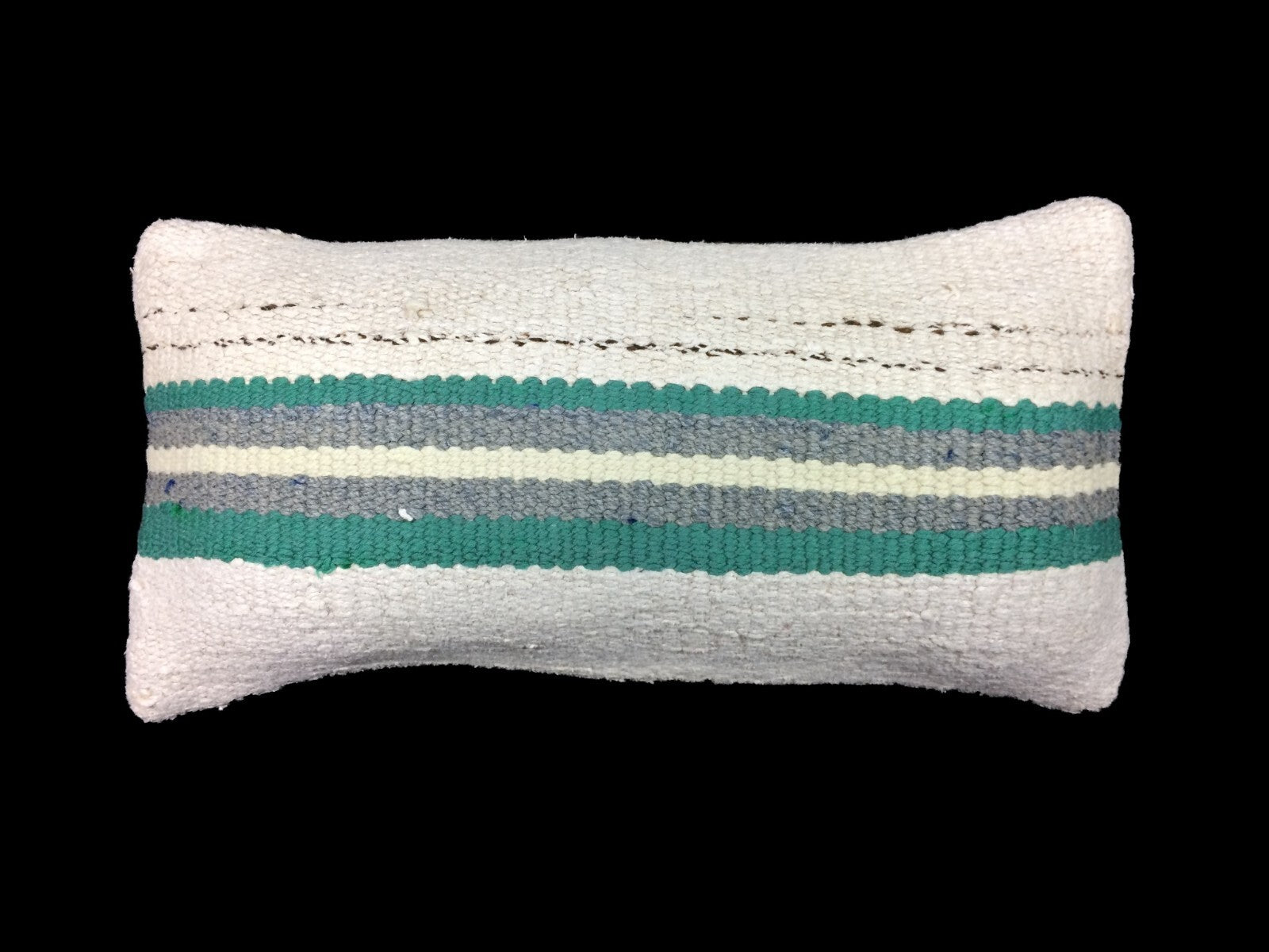 Turkish Cushion Cover 8"x16" Handmade Vintage Boho Ethnic Throw Pillow Case 1462