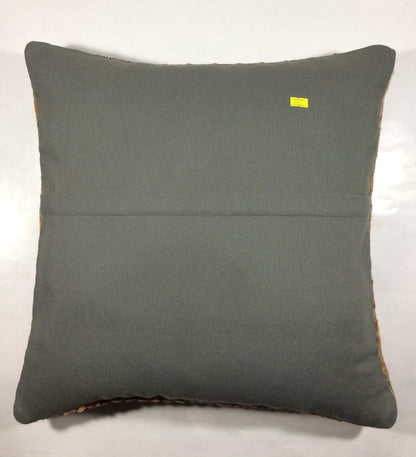 20x20 Kilim Pillow Cover Handmade Vintage Oushak Kilim Cushion Cover 260