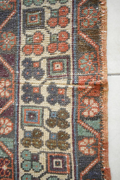 Faded Oushak Rug 5.8x3.5 ft Anatolian Rug Turkish Carpet Boho Floor Rug U09