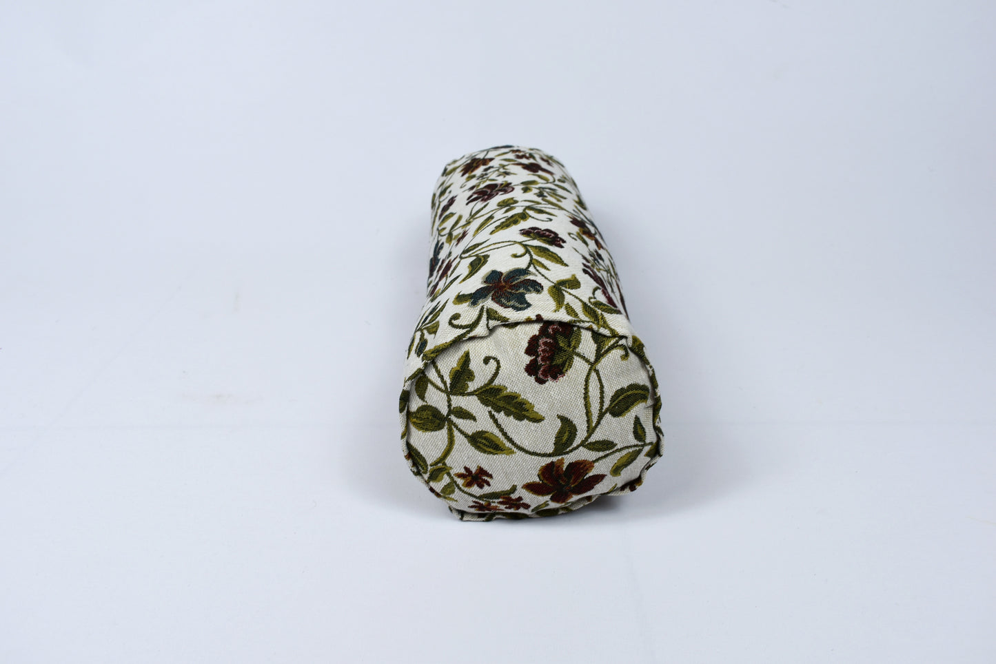 Custom Floral Bolster Cover - Sofa Neckroll & Indoor Throw Pillow, Decorative Bolster in Any Size