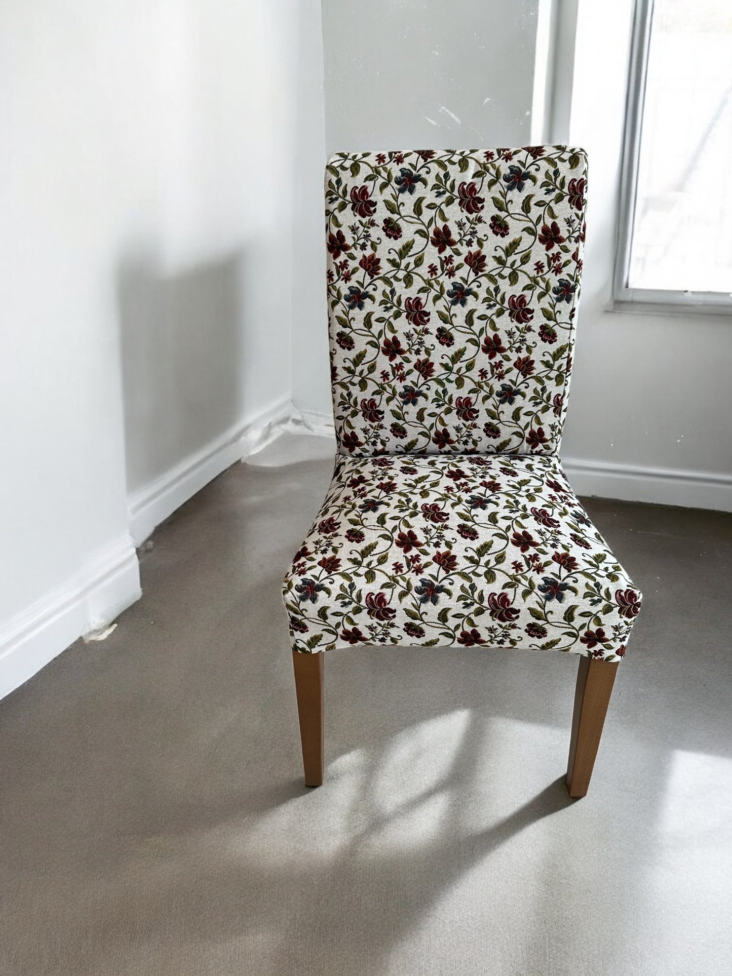 Floral Bergmund & Henriksdal Chair Covers - Custom Replacement Slipcovers for Dining Chairs