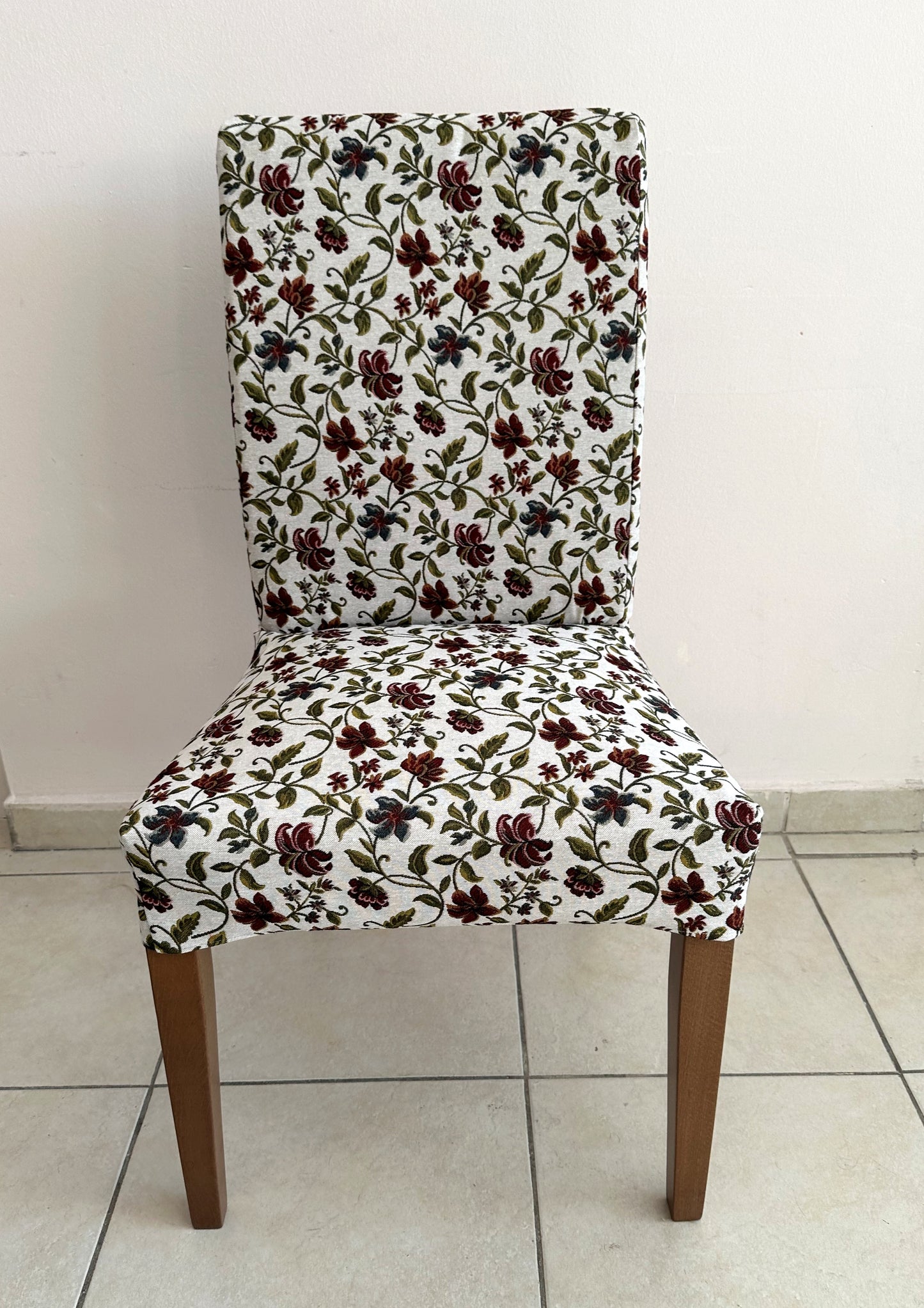 Floral Bergmund & Henriksdal Chair Covers - Custom Replacement Slipcovers for Dining Chairs