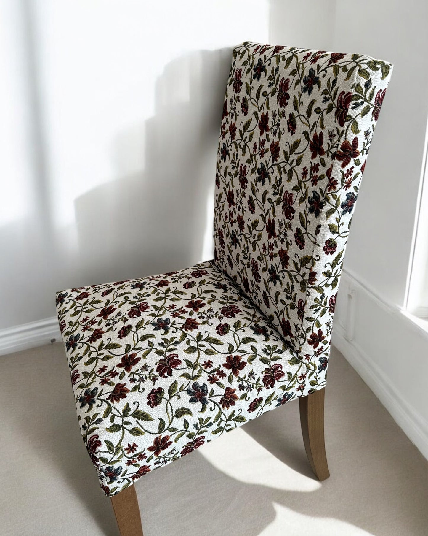 Floral Bergmund & Henriksdal Chair Covers - Custom Replacement Slipcovers for Dining Chairs