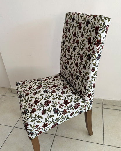 Floral Bergmund & Henriksdal Chair Covers - Custom Replacement Slipcovers for Dining Chairs