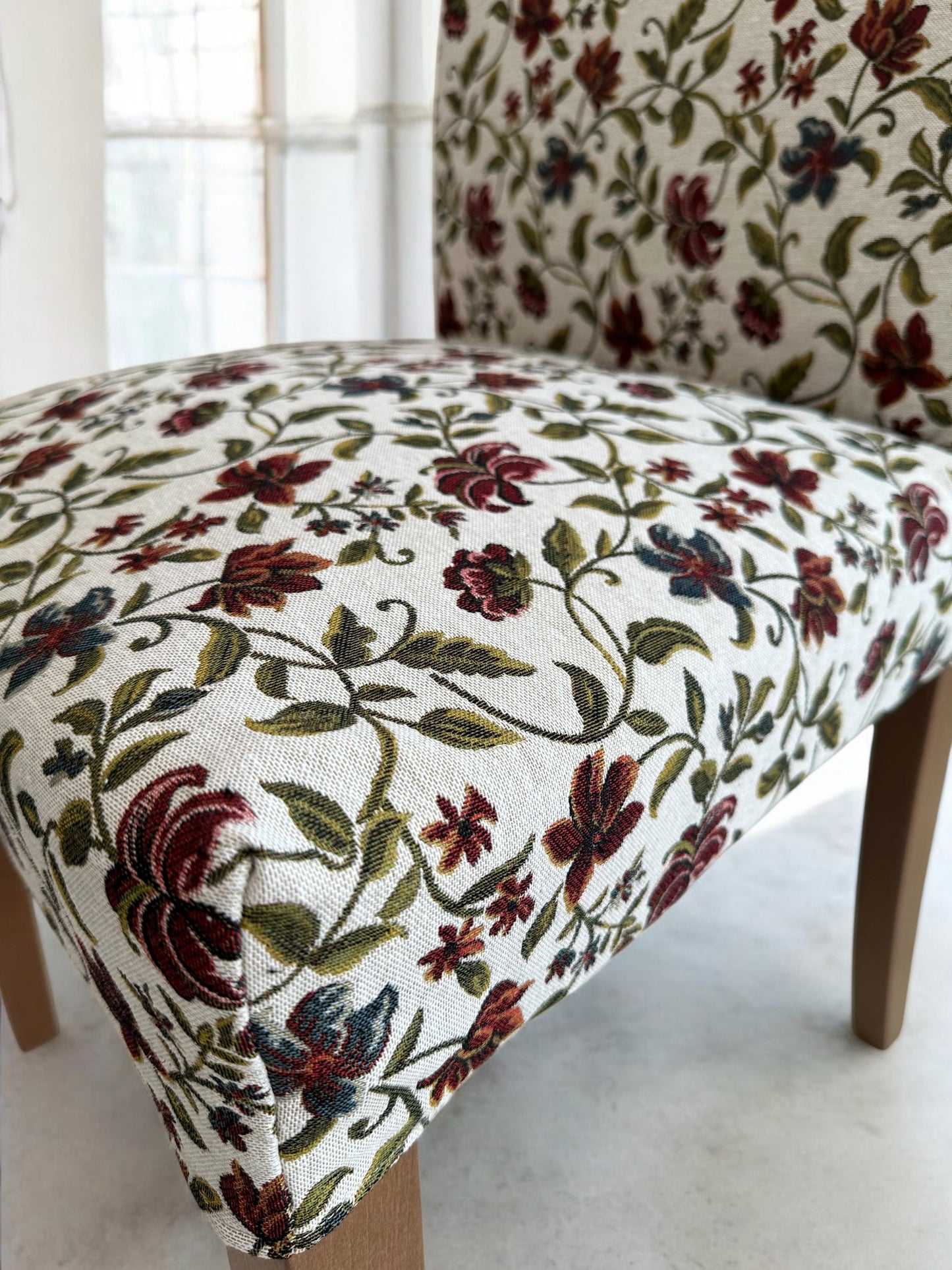 Floral Bergmund & Henriksdal Chair Covers - Custom Replacement Slipcovers for Dining Chairs