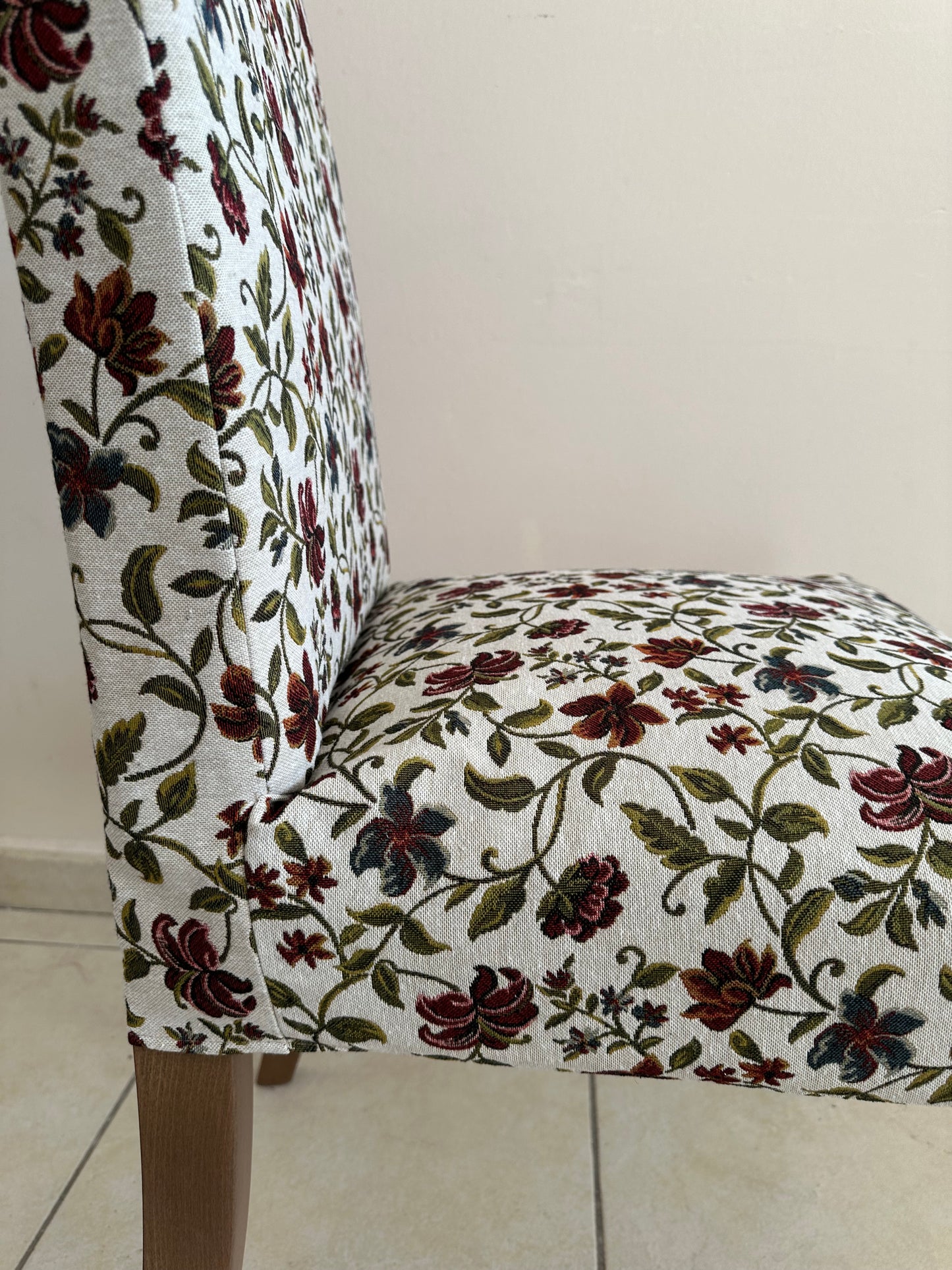 Floral Bergmund & Henriksdal Chair Covers - Custom Replacement Slipcovers for Dining Chairs