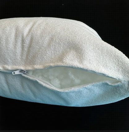 Water-Resistant Outdoor Cushion & Pillow Inserts - Waterproof Lumbar and Garden Cushion Fillers