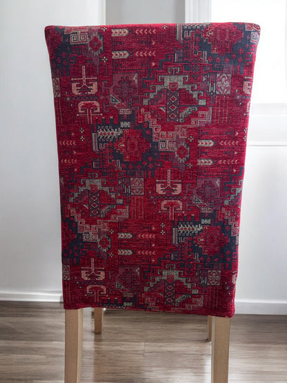 Kilim Patterned Henriksdal Chair Cover - Ethnic Design Replacement Cover for Regular Size Henriksdal Chairs