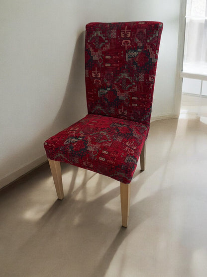 Kilim Patterned Henriksdal Chair Cover - Ethnic Design Replacement Cover for Regular Size Henriksdal Chairs