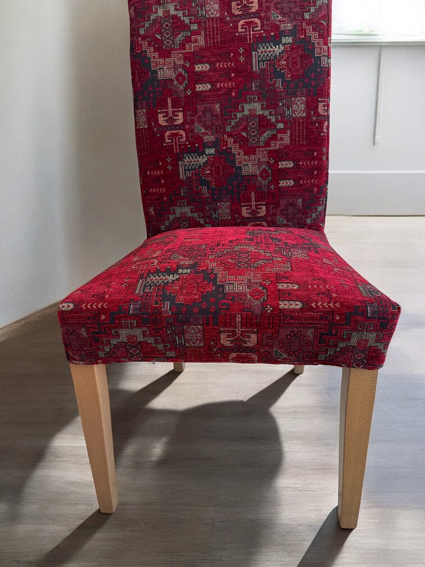 Kilim Patterned Henriksdal Chair Cover - Ethnic Design Replacement Cover for Regular Size Henriksdal Chairs