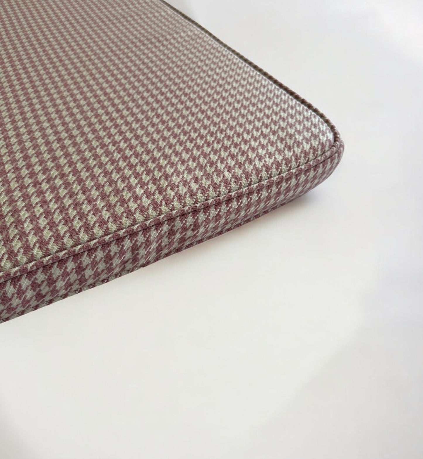 Custom Made Bench Cushion Cover - Any Width & Length, Indoor Cushion Case with Zipper, Sofa & Window Seat Replacement (Only Cover)