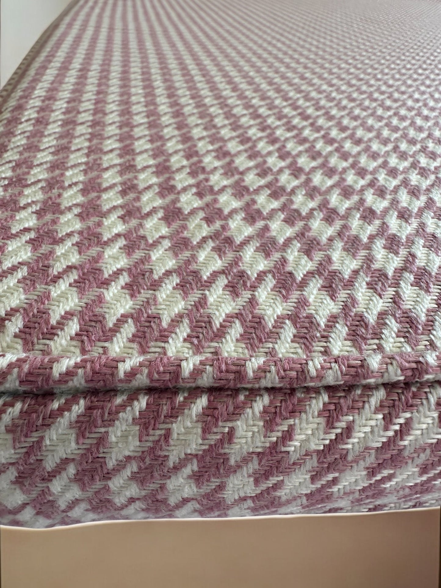 Custom Made Bench Cushion Cover - Any Width & Length, Indoor Cushion Case with Zipper, Sofa & Window Seat Replacement (Only Cover)