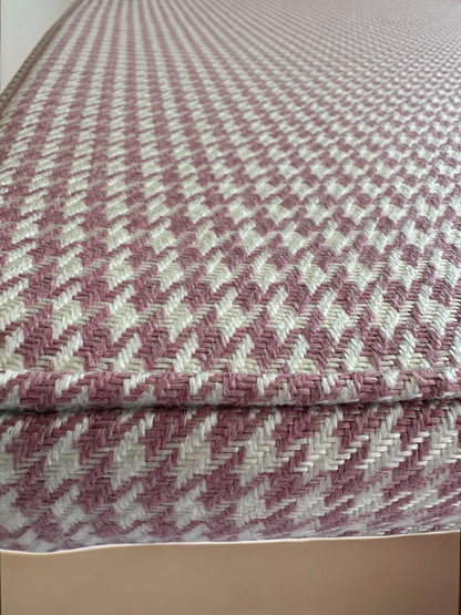 Custom Made Bench Cushion Cover - Any Width & Length, Indoor Cushion Case with Zipper, Sofa & Window Seat Replacement (Only Cover)