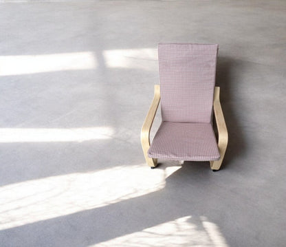 Custom Made Poang Armchair Cover - Ikea Poäng Chair Cushion Slipcover, Upholstery Fabric Seat Pads (ONLY COVER)