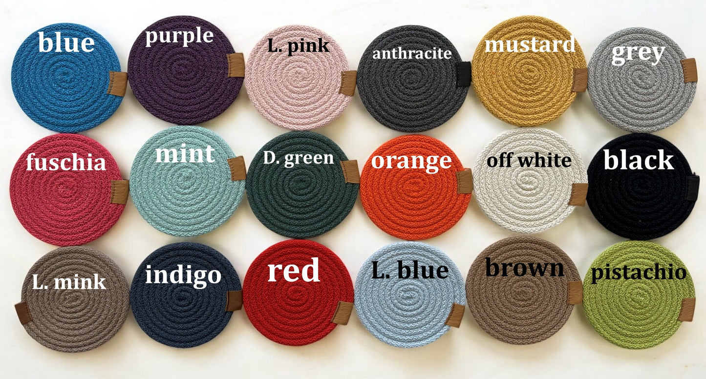 Custom Size Cotton Rope Basket - Colorful Storage Organizer, Customizable Basket for Home, Housewarming Gift