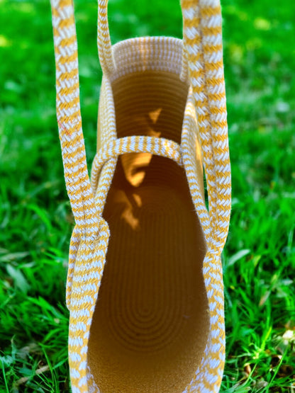 Cotton Rope Summer Bag - Beach Tote, Eco-Friendly Shoulder Bag, Perfect Gift for Women