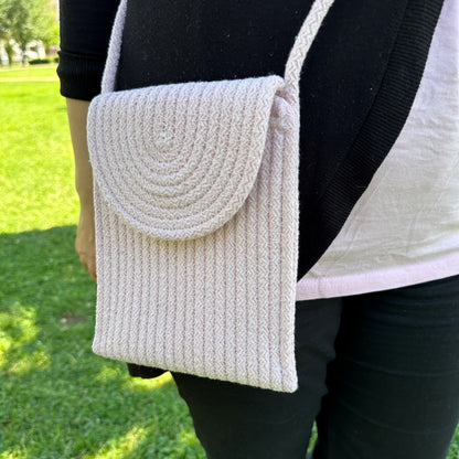 Eco-Friendly Cotton Rope Shoulder Bag - Summer Beach Tote, Versatile Cord Bag, Perfect Gift for Women