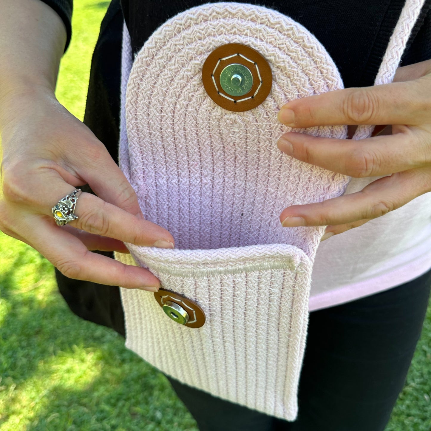 Eco-Friendly Cotton Rope Shoulder Bag - Summer Beach Tote, Versatile Cord Bag, Perfect Gift for Women