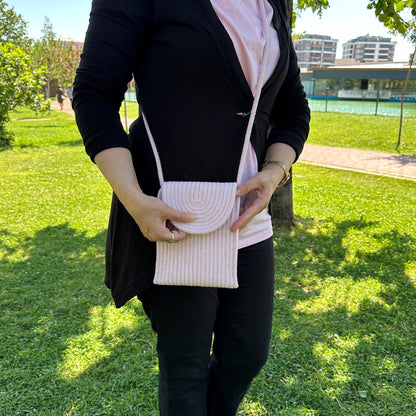 Eco-Friendly Cotton Rope Shoulder Bag - Summer Beach Tote, Versatile Cord Bag, Perfect Gift for Women