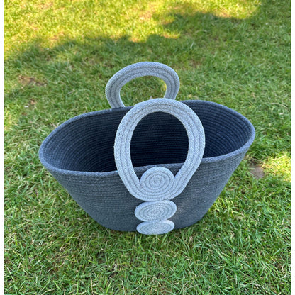 Eco-Friendly Cotton Rope Handbag - Summer Beach Tote, Shoulder Bag, Perfect Gift for Women