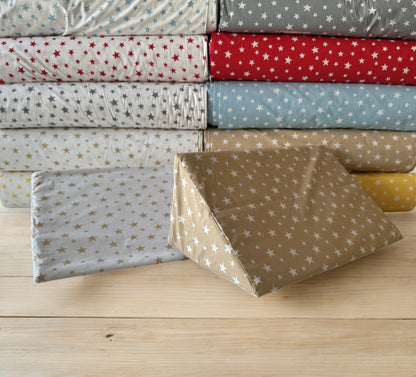 Custom Size Wedge Pillow Cover - Cotton Leg Support & Side Sleeper Case, Leg Wedge Cushion Cover