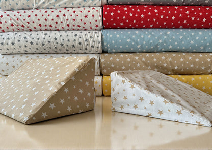 Custom Size Wedge Pillow Cover - Cotton Leg Support & Side Sleeper Case, Leg Wedge Cushion Cover