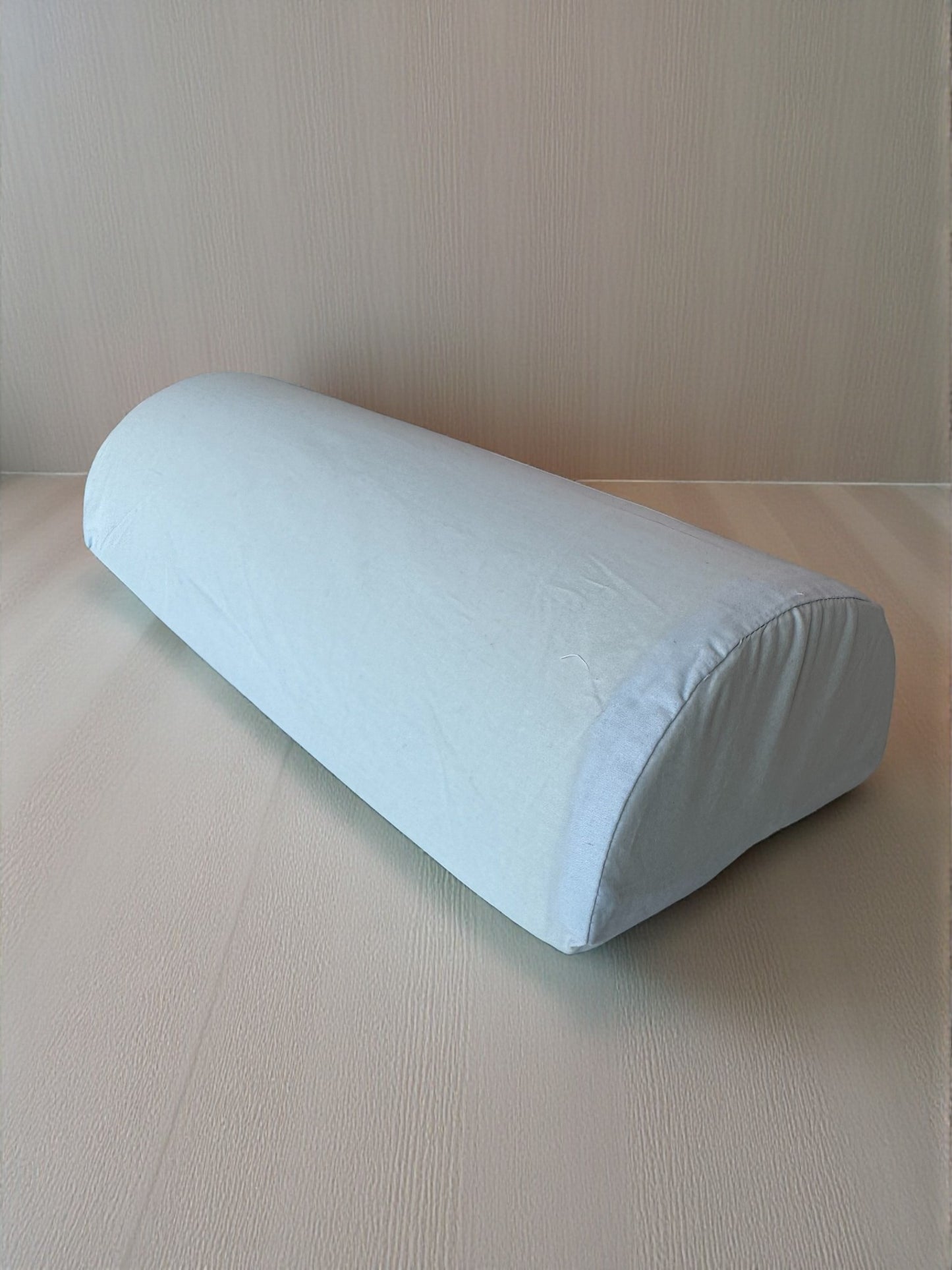 Custom Cotton Half Moon Pillow Cover - Semi-Round Leg & Knee Support Bolster Case