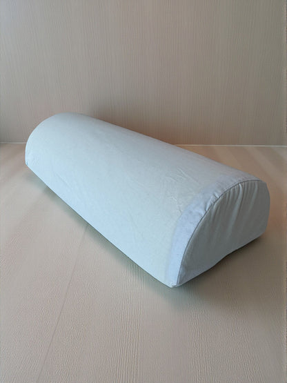 Custom Cotton Half Moon Pillow Cover - Semi-Round Leg & Knee Support Bolster Case