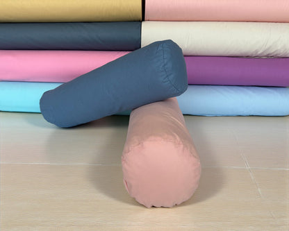 Colorful Cotton Bolster Pillow Cover - Cylinder, Throw, and Decorative Pillow Cases