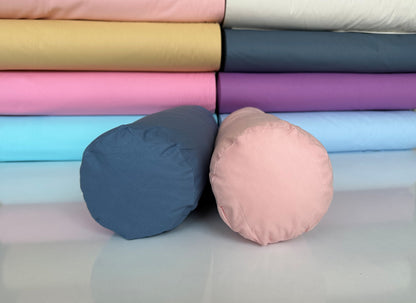 Colorful Cotton Bolster Pillow Cover - Cylinder, Throw, and Decorative Pillow Cases