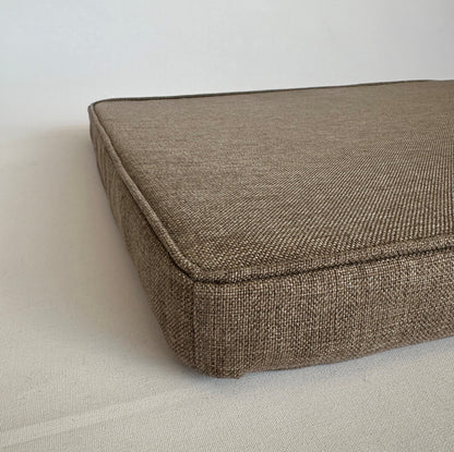 Custom Bench Cushion Covers - Window Seat, Indoor Bench, Floor Cushion, Seat Covers (Only Cover)