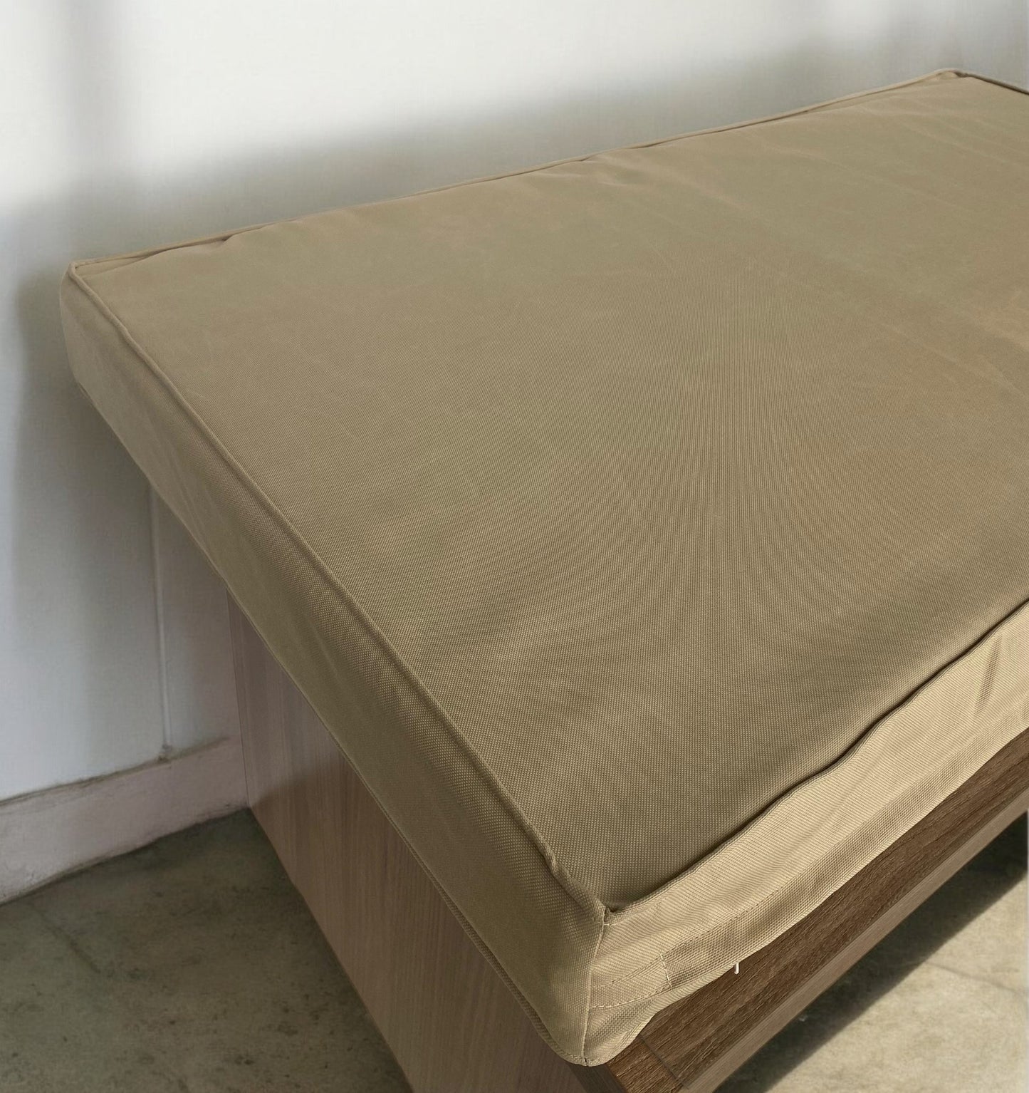 Waterproof Bench Cushion Cover - Bay Window & Floor Cushion in Waterproof Fabric (Cushion Cover Only)