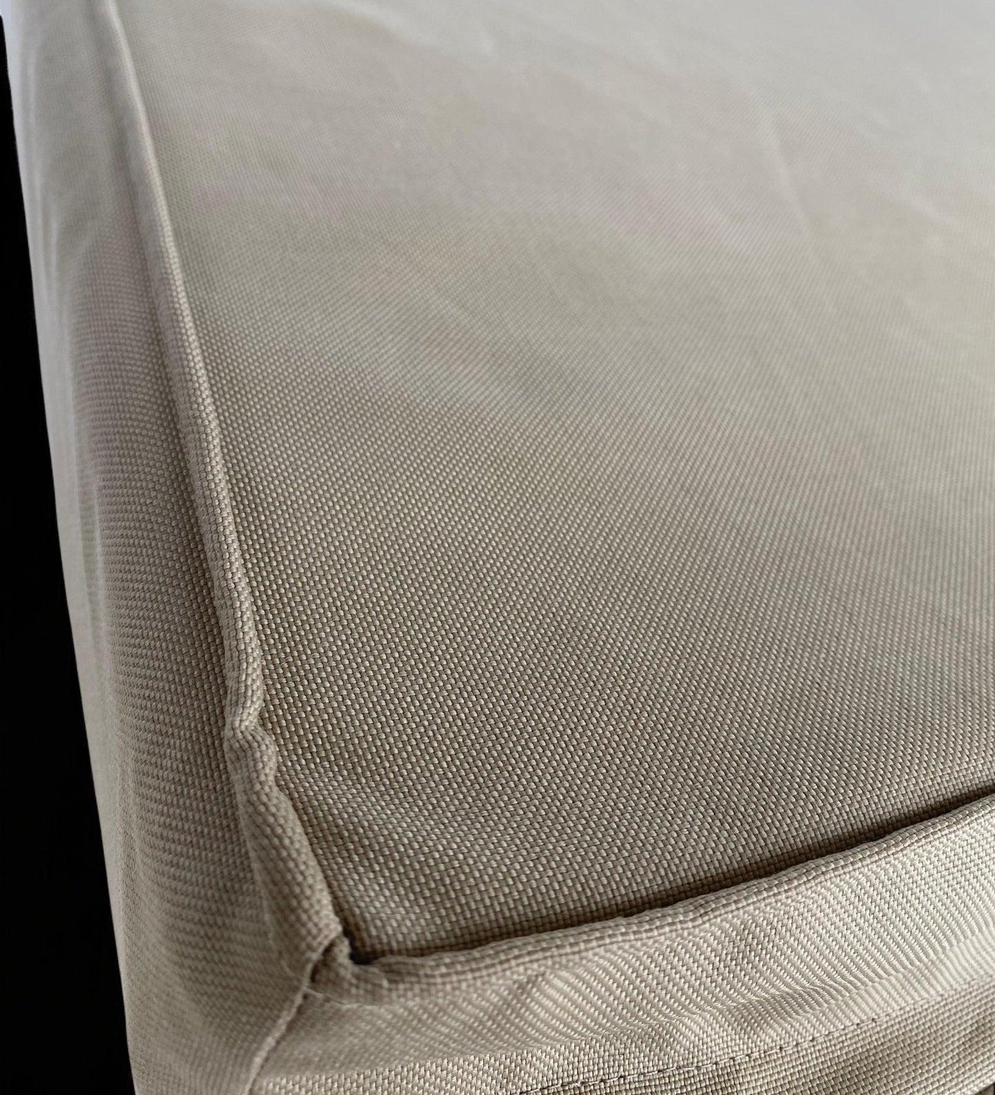 Waterproof Bench Cushion Cover - Bay Window & Floor Cushion in Waterproof Fabric (Cushion Cover Only)