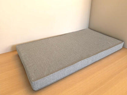 Custom Bench Cushion Covers - Window Seat, Indoor Bench, Floor Cushion, Seat Covers (Only Cover)