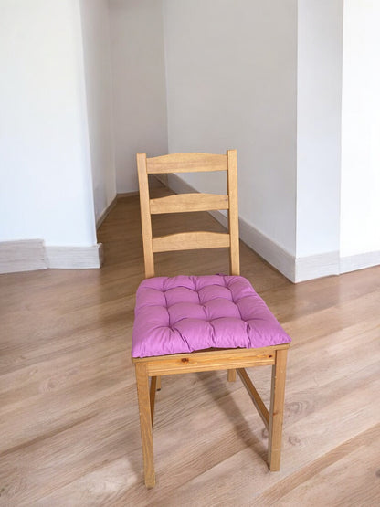Chair Cushion, Chair Pads, Cotton Chair Cushion, Square Chair Cushion, Seat Cushion, Dining Chair Pad, Chair Seat Pads, Floor Cushions