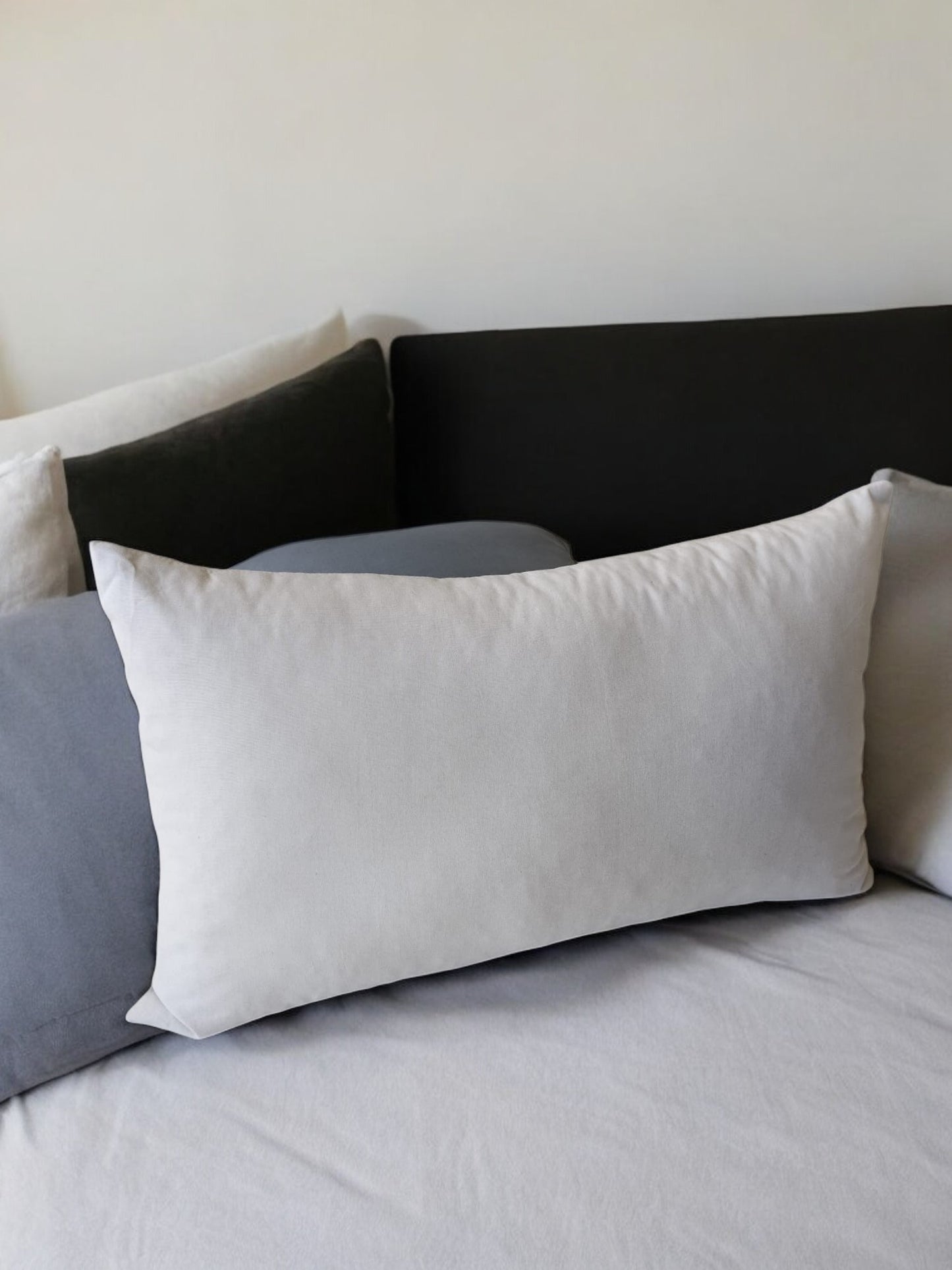 Custom Cotton Pillow Covers - Any Size Throw, Lumbar, and Cushion Covers, Colorful Decorative Pillow Cases